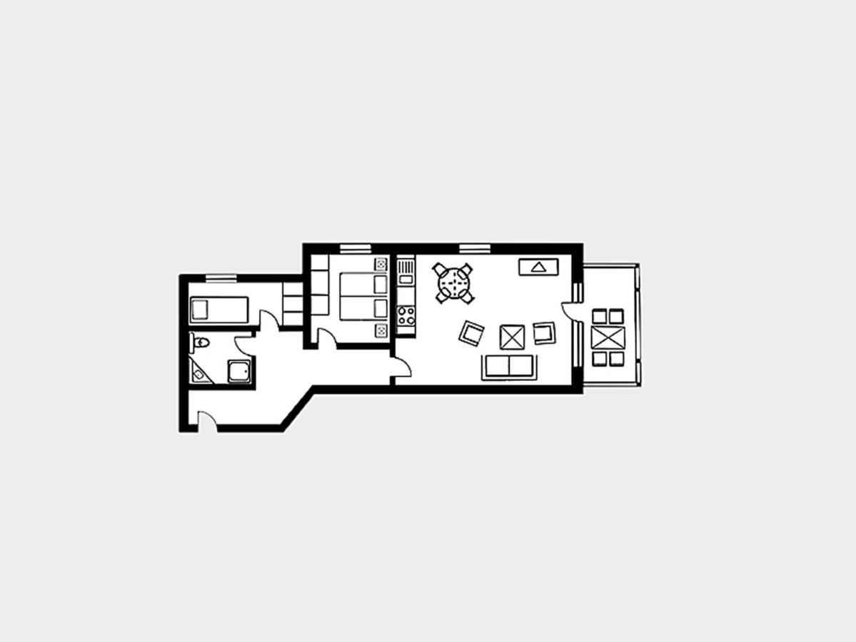 Appartement mit Meerblick, 1 Schlafzimmer und Balkon SV 769 Ostseebad Ostseebad Binz Exterior foto
